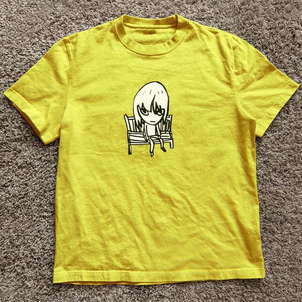 Yellow Cute Yoshitomo Nara Tee